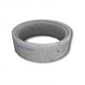 Ring Ø1000 mm, h=350 mm, single reinforcement with steps